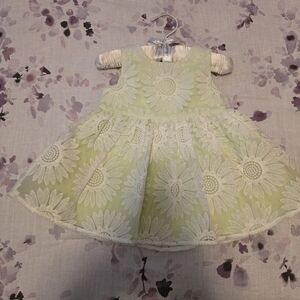 The Children's Place Light Green Floral Dress
